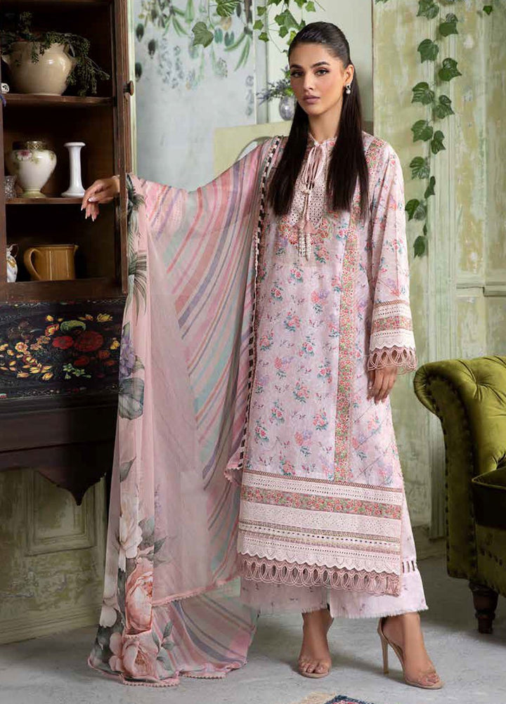Vital by Sobia Nazir Embroidered Lawn Suits Unstitched 3 Piece SN25VL2 D-04 A - Summer Collection