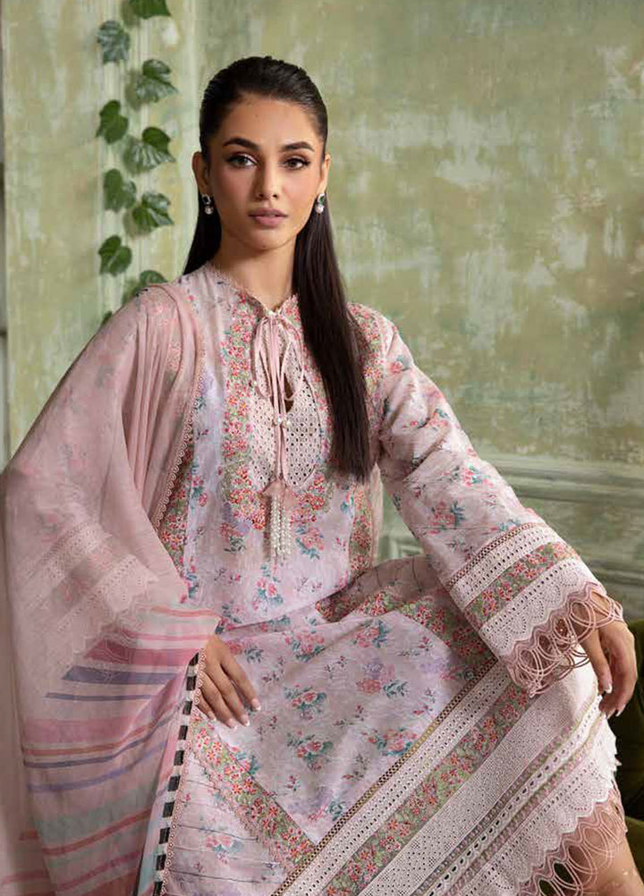 Vital by Sobia Nazir Embroidered Lawn Suits Unstitched 3 Piece SN25VL2 D-04 A - Summer Collection