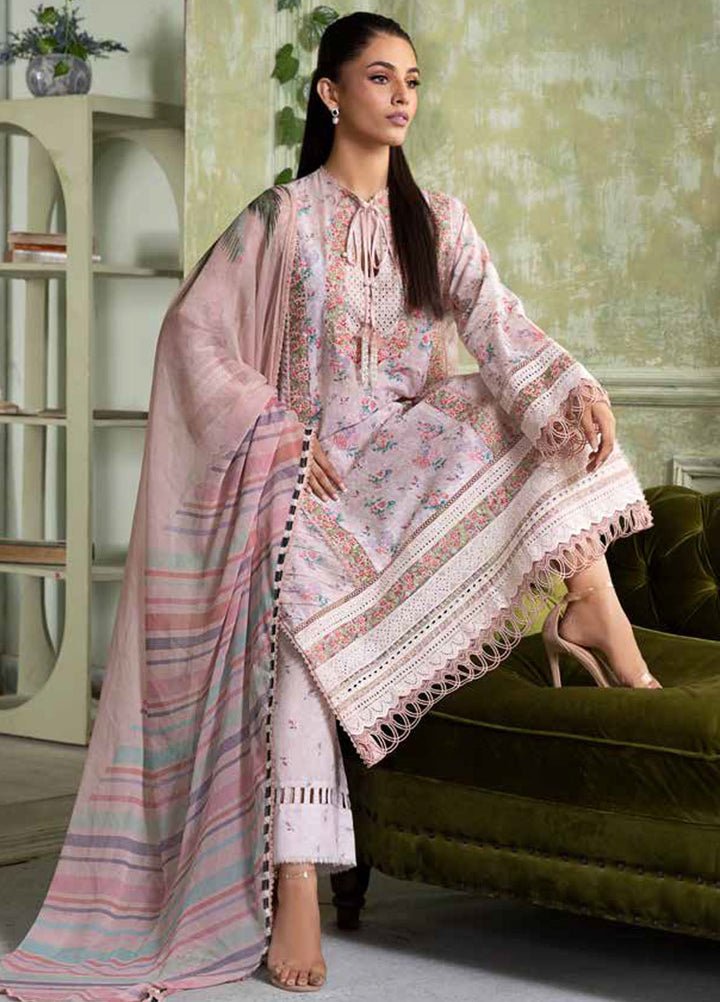 Vital by Sobia Nazir Embroidered Lawn Suits Unstitched 3 Piece SN25VL2 D-04 A - Summer Collection