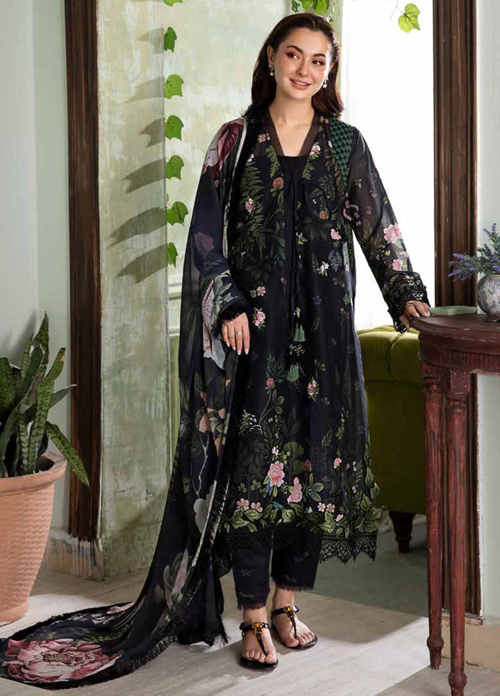 Vital by Sobia Nazir Embroidered Lawn Suits Unstitched 3 Piece SN25VL2 D-05 A - Summer Collection