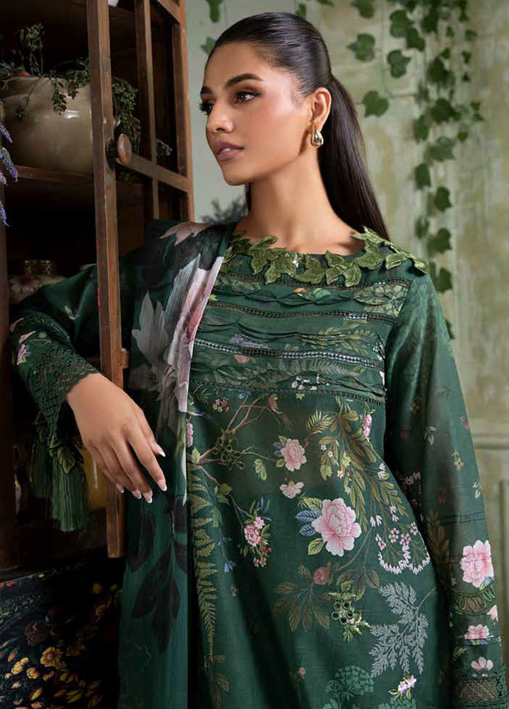 Vital by Sobia Nazir Embroidered Lawn Suits Unstitched 3 Piece SN25VL2 D-05 B - Summer Collection