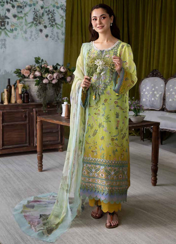 Vital by Sobia Nazir Embroidered Lawn Suits Unstitched 3 Piece SN25VL2 D-06 A - Summer Collection