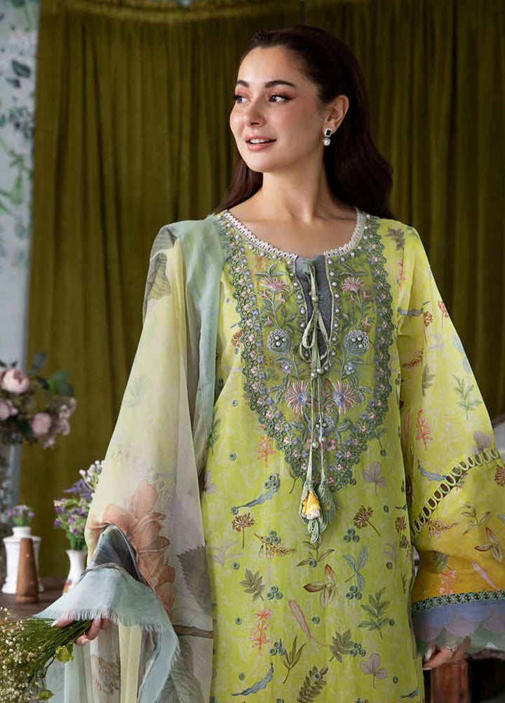 Vital by Sobia Nazir Embroidered Lawn Suits Unstitched 3 Piece SN25VL2 D-06 A - Summer Collection