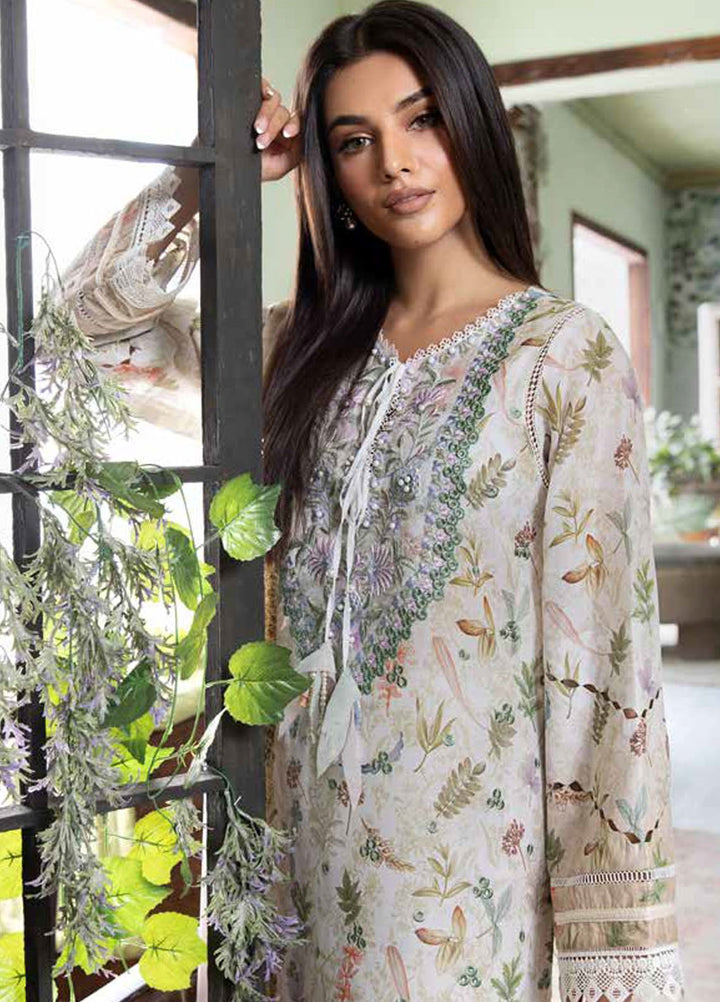 Vital by Sobia Nazir Embroidered Lawn Suits Unstitched 3 Piece SN25VL2 D-06 B - Summer Collection