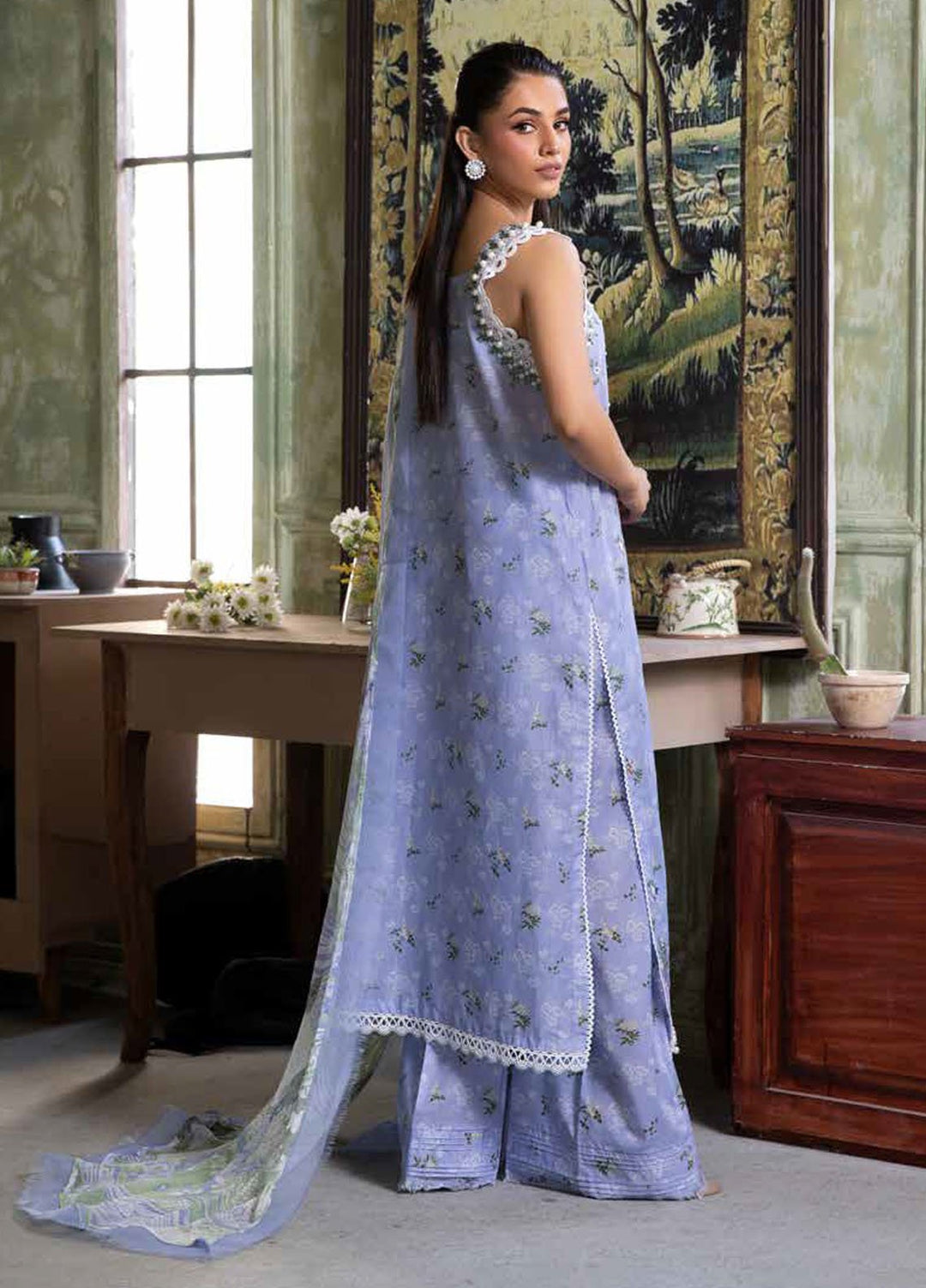 Vital by Sobia Nazir Embroidered Lawn Suits Unstitched 3 Piece SN25VL2 D-07 A - Summer Collection