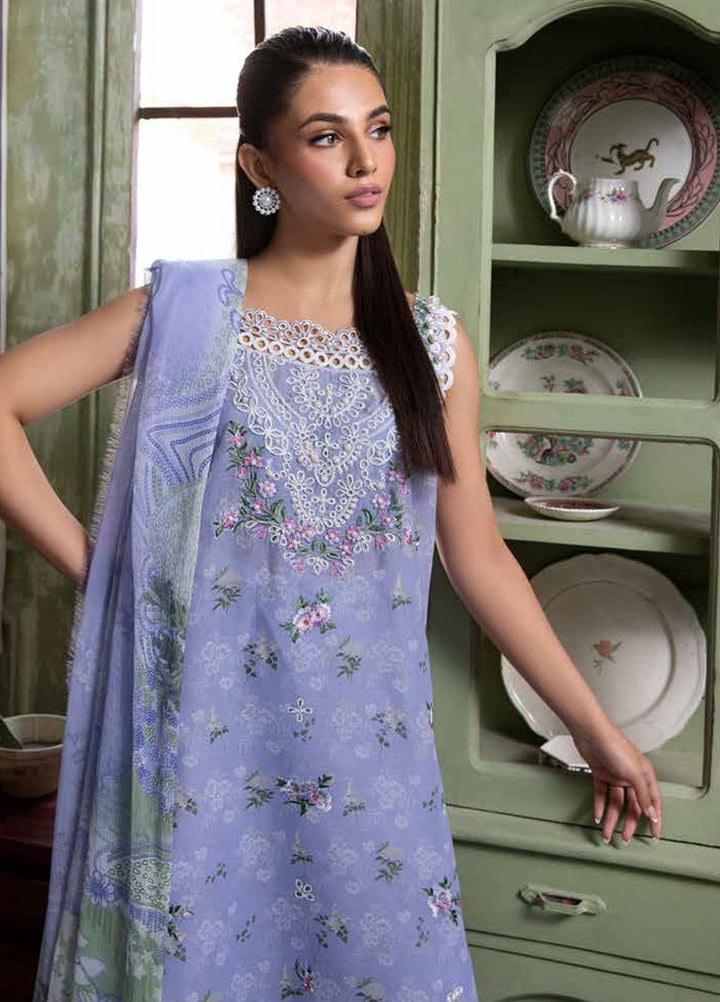 Vital by Sobia Nazir Embroidered Lawn Suits Unstitched 3 Piece SN25VL2 D-07 A - Summer Collection