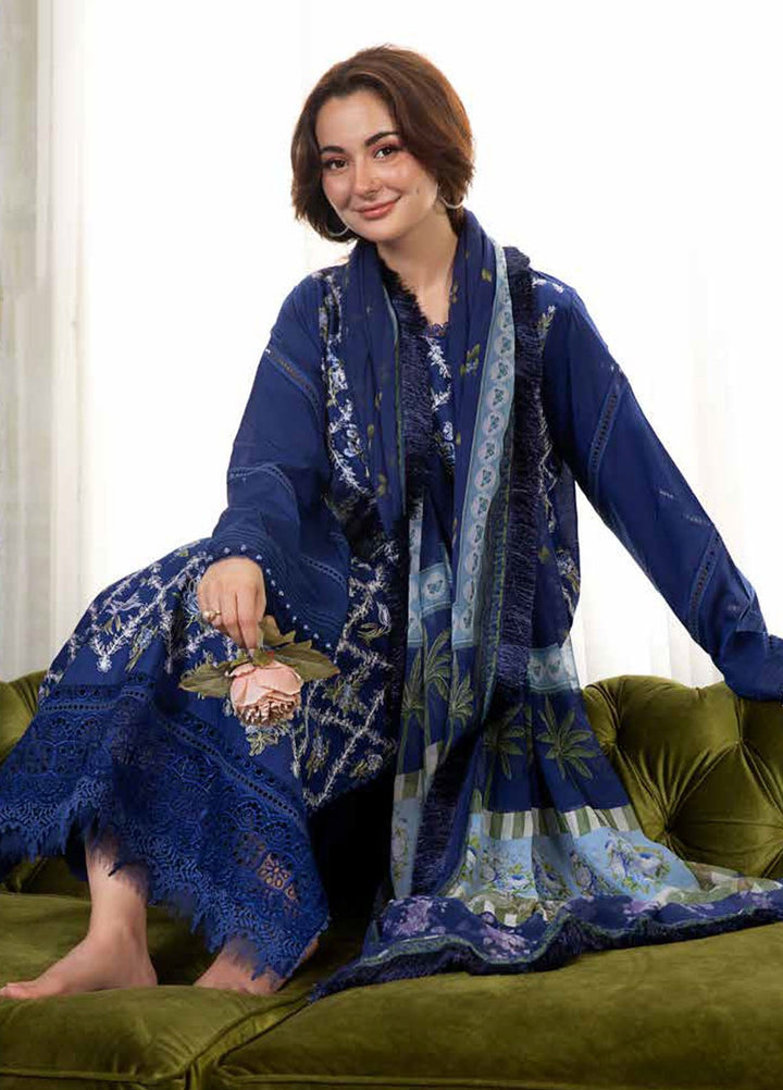 Vital by Sobia Nazir Embroidered Lawn Suits Unstitched 3 Piece SN25VL2 D-10 B - Summer Collection