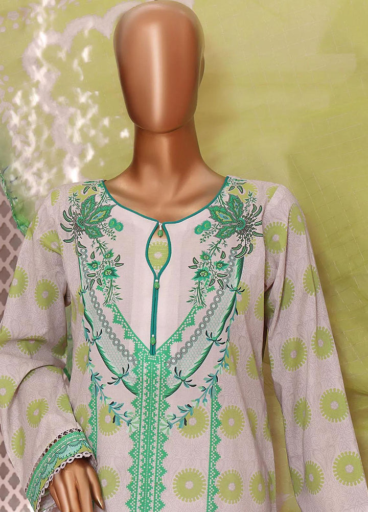 Vital H Prints By HZ Textiles Printed Lawn Suits Unstitched 3 Piece HZ23VHP VP-11 - Summer Collection