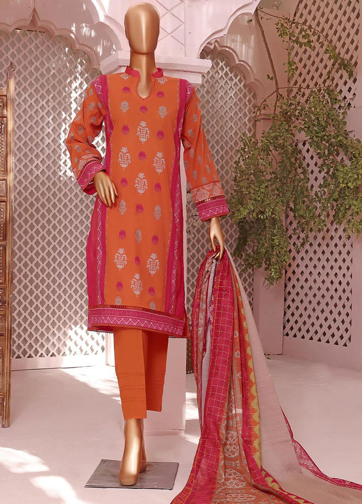 Vital H Prints By HZ Textiles Printed Lawn Suits Unstitched 3 Piece HZ23VHP VP-14 - Summer Collection