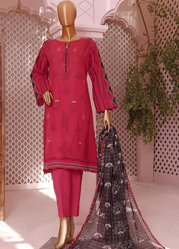 Vital H Prints By HZ Textiles Printed Lawn Suits Unstitched 3 Piece HZ23VHP VP-15 - Summer Collection