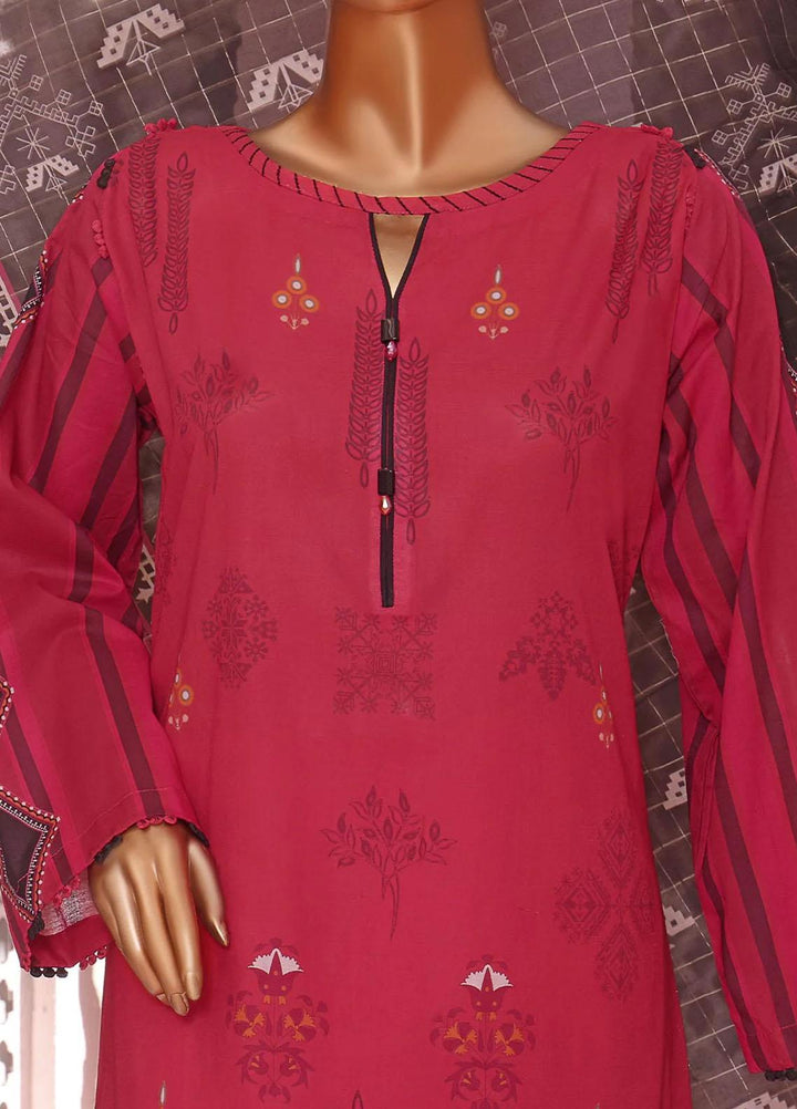 Vital H Prints By HZ Textiles Printed Lawn Suits Unstitched 3 Piece HZ23VHP VP-15 - Summer Collection