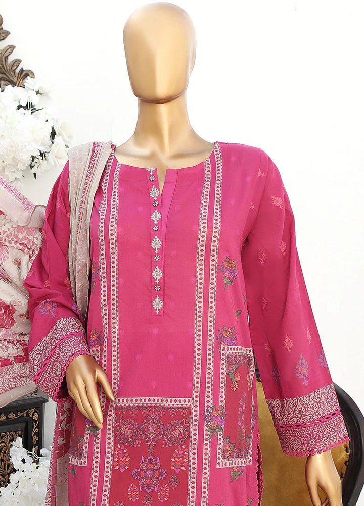 Vital H Prints By HZ Textiles Printed Lawn Suits Unstitched 3 Piece HZ23VHP-V3 VP-23 - Summer Collection