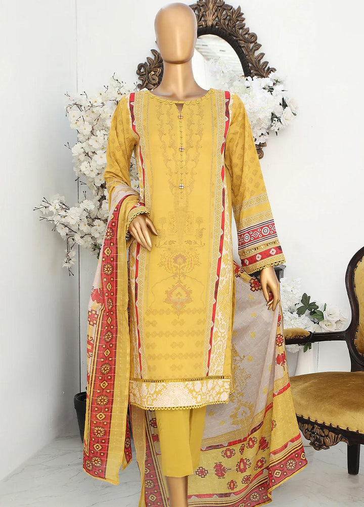 Vital H Prints By HZ Textiles Printed Lawn Suits Unstitched 3 Piece HZ23VHP-V3 VP-25 - Summer Collection