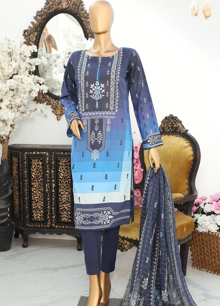 Vital H Prints By HZ Textiles Printed Lawn Suits Unstitched 3 Piece HZ23VHP-V3 VP-29 - Summer Collection