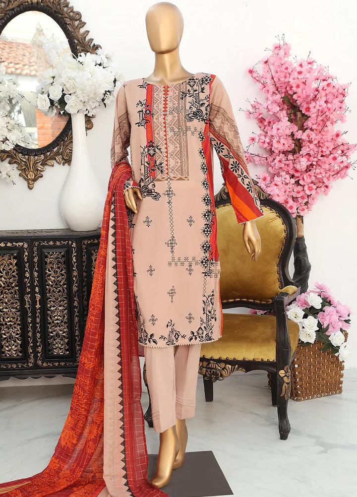 Vital H Prints By HZ Textiles Printed Lawn Suits Unstitched 3 Piece HZ23VHP-V3 VP-30 - Summer Collection