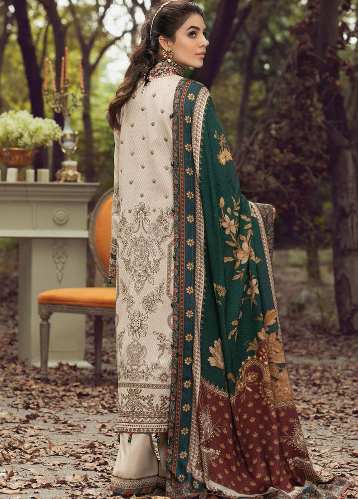Anaya By Kiran Chaudhry Embroidered Dobby Linen Suits Unstitched 3 Piece AKC21VP VLP21-06 ATIYE - Winter Collection