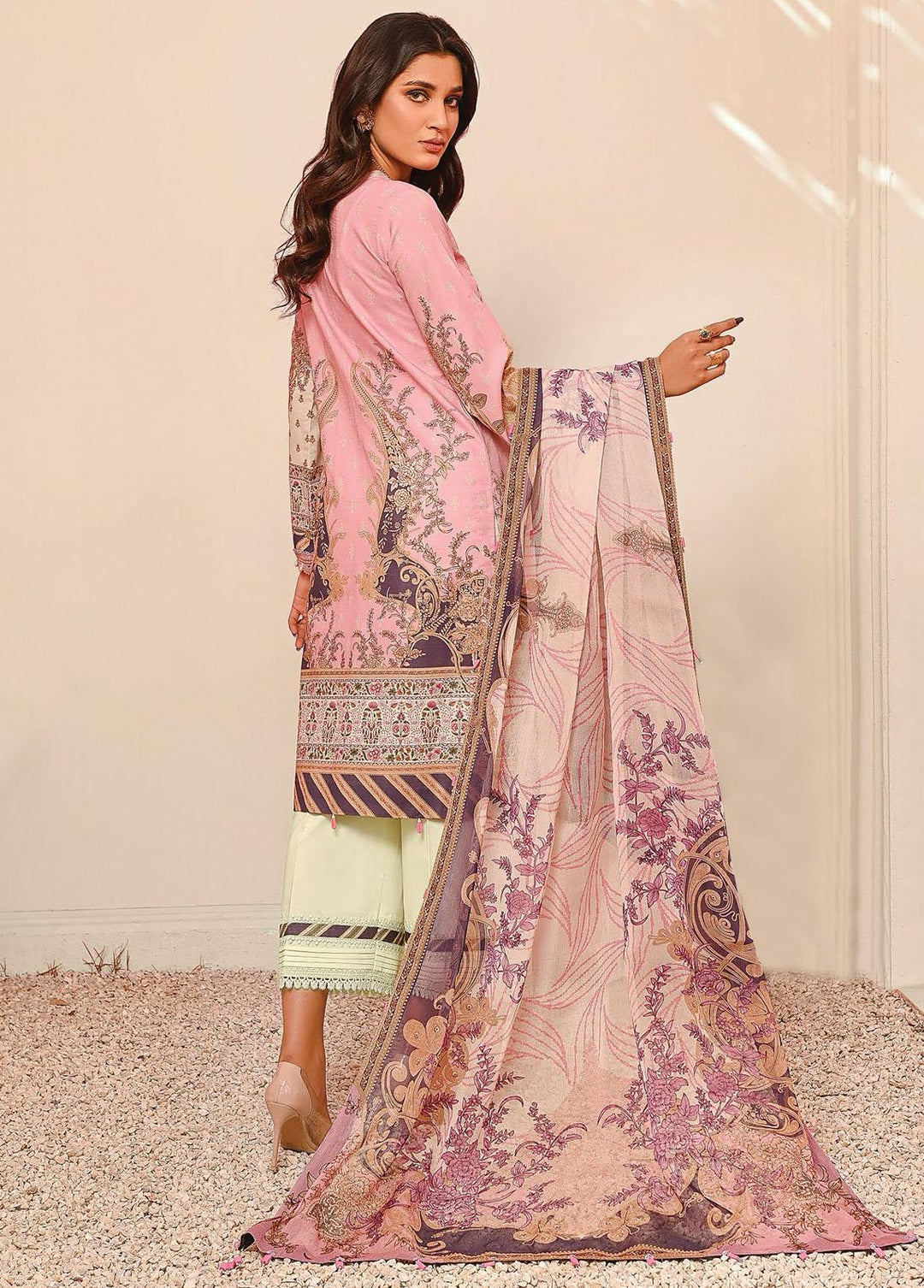 Viva Prints by Anaya Printed Lawn Suits Unstitched 3 Piece AKC23V VP23-01 Manizeh - Summer Collection
