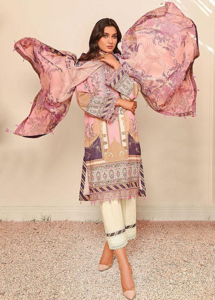 Viva Prints by Anaya Printed Lawn Suits Unstitched 3 Piece AKC23V VP23-01 Manizeh - Summer Collection
