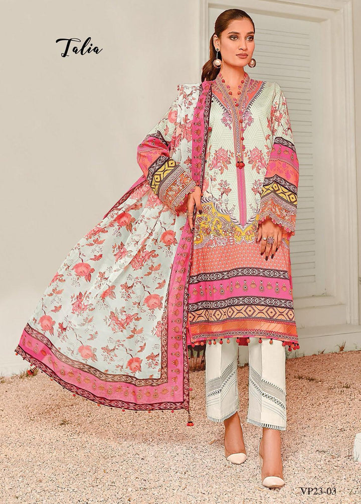 Viva Prints by Anaya Printed Lawn Suits Unstitched 3 Piece AKC23V VP23-03 Talia - Summer Collection