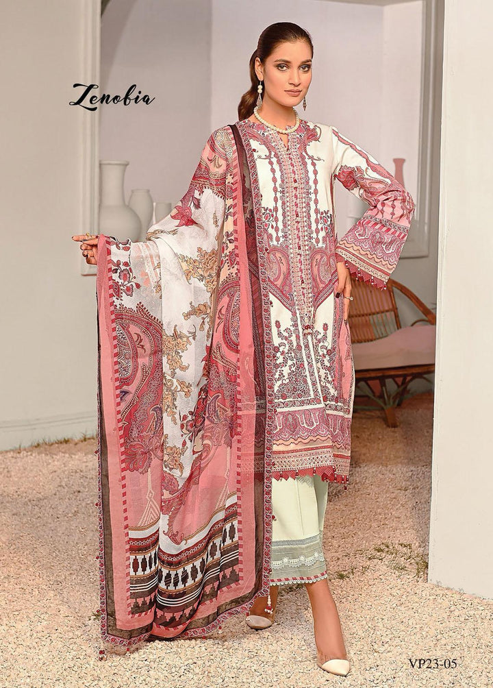 Viva Prints by Anaya Printed Lawn Suits Unstitched 3 Piece AKC23V VP23-05 Zenobia - Summer Collection