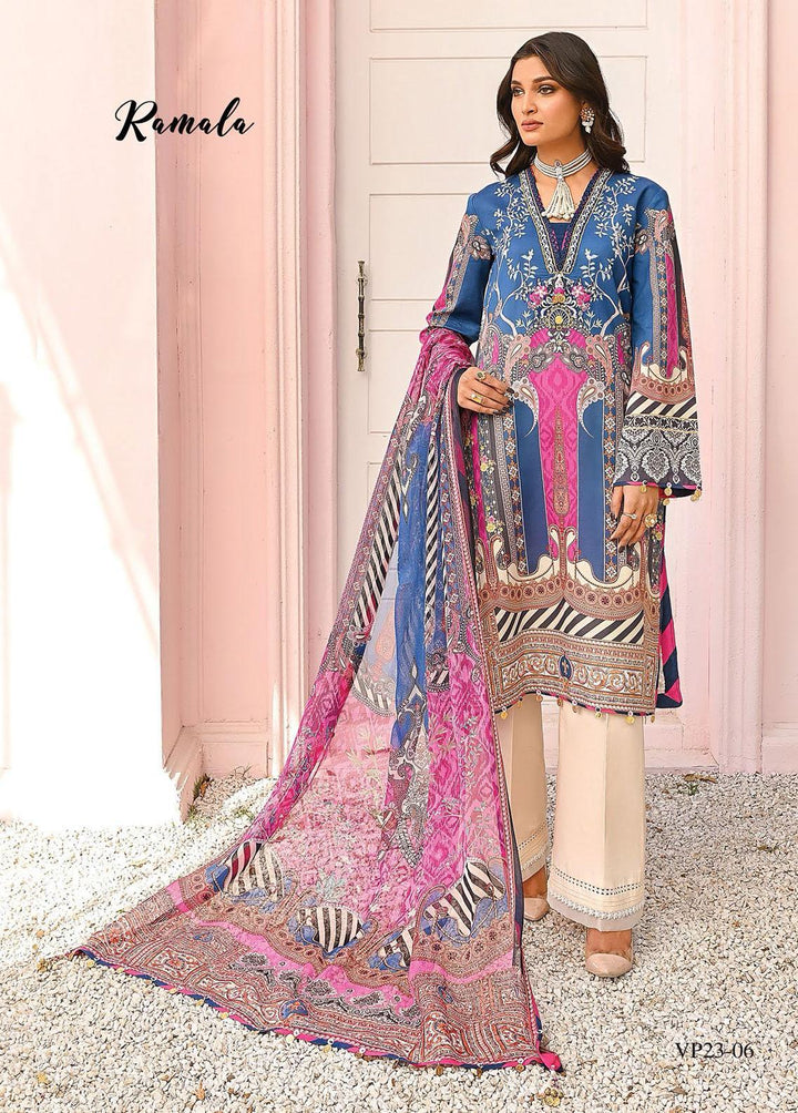 Viva Prints by Anaya Printed Lawn Suits Unstitched 3 Piece AKC23V VP23-06 Ramala - Summer Collection