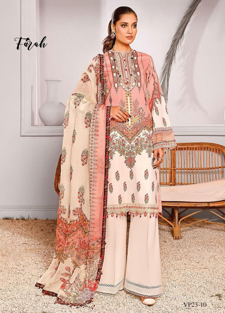 Viva Prints by Anaya Printed Lawn Suits Unstitched 3 Piece AKC23V VP23-10 Sherine - Summer Collection