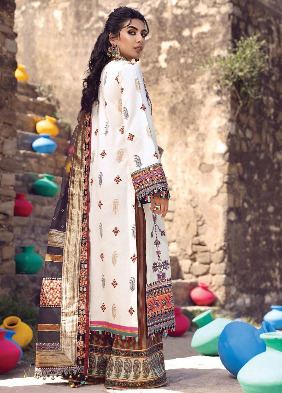 Viva Virsa By Anaya Embroidered Lawn Suits Unstitched 3 Piece AKC22VV VEL22-04 Naima - Festive Collection
