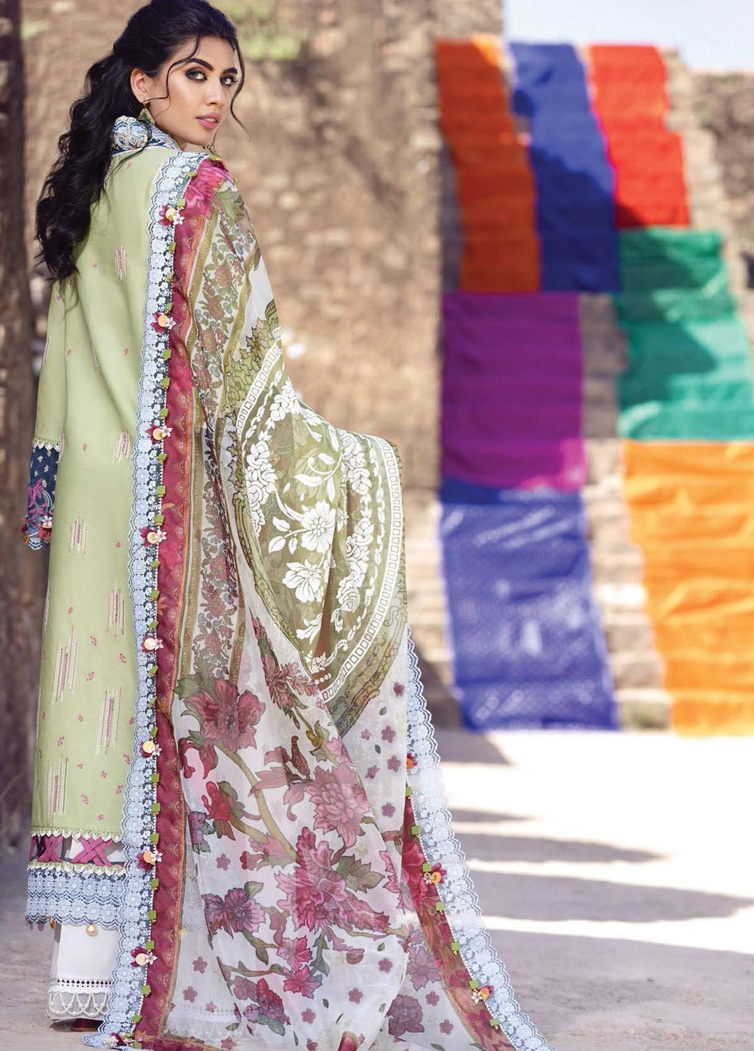 Viva Virsa By Anaya Embroidered Lawn Suits Unstitched 3 Piece AKC22VV VEL22-05 Zaira - Festive Collection