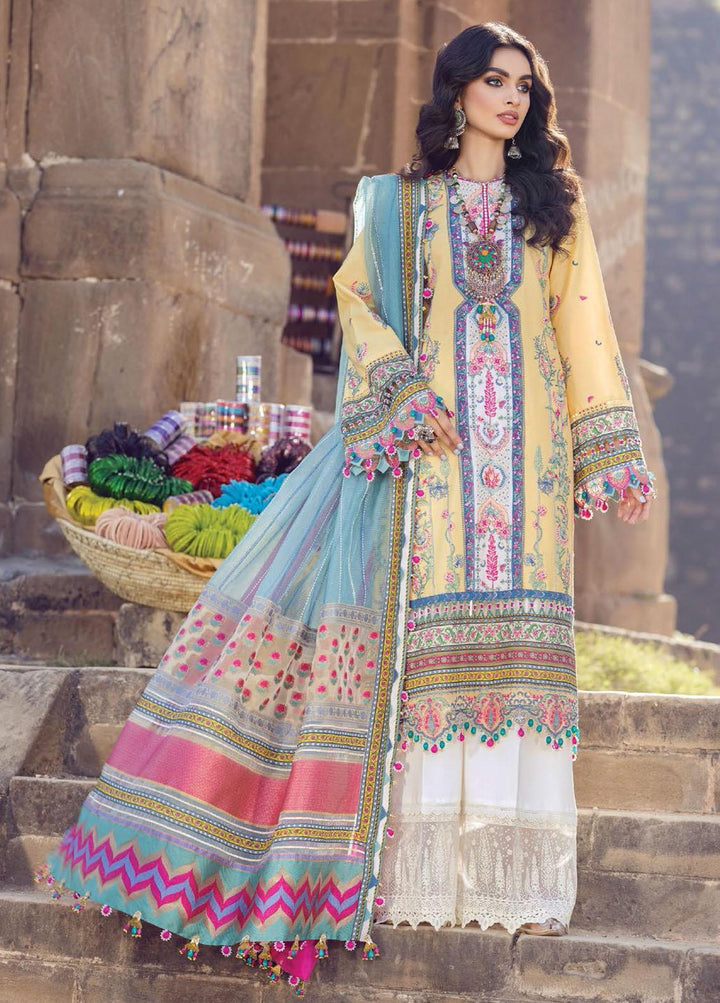 Viva Virsa By Anaya Embroidered Lawn Suits Unstitched 3 Piece AKC22VV VEL22-07 Zarminay - Festive Collection