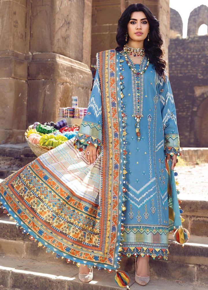 Viva Virsa By Anaya Embroidered Lawn Suits Unstitched 3 Piece AKC22VV VEL22-10 Fareshteh - Festive Collection