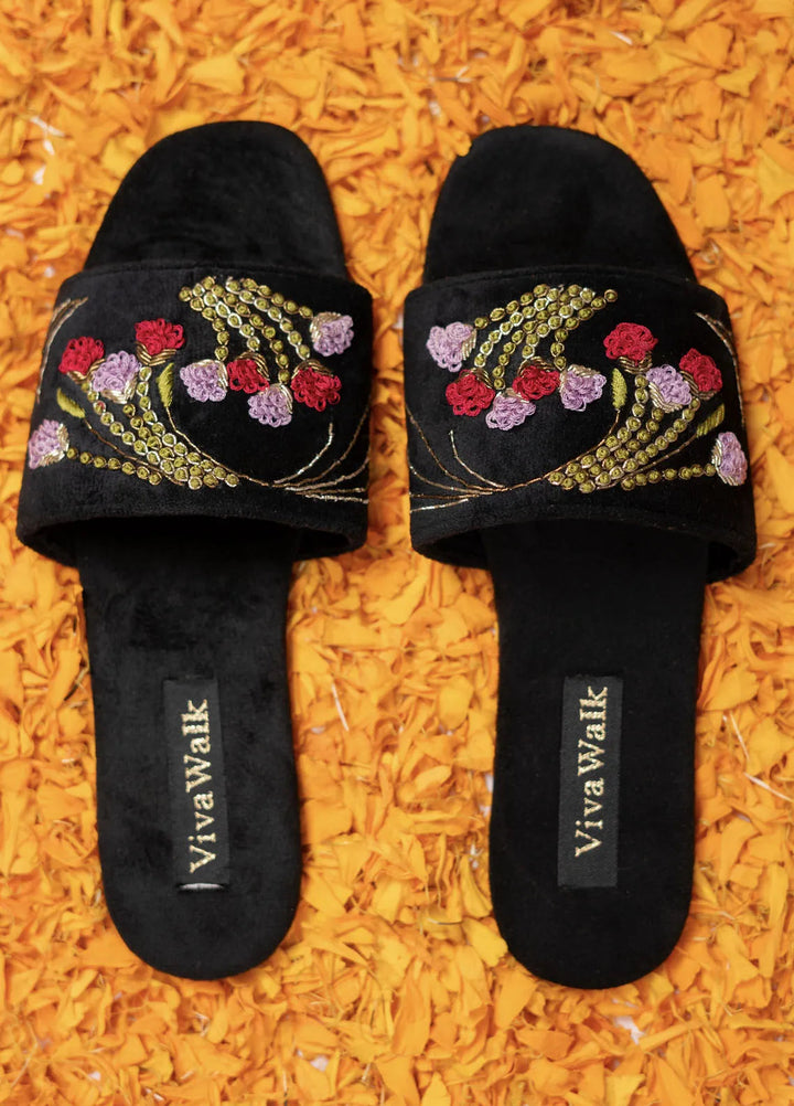 VivaWalk Festive Style Flats Paaye Zeenat