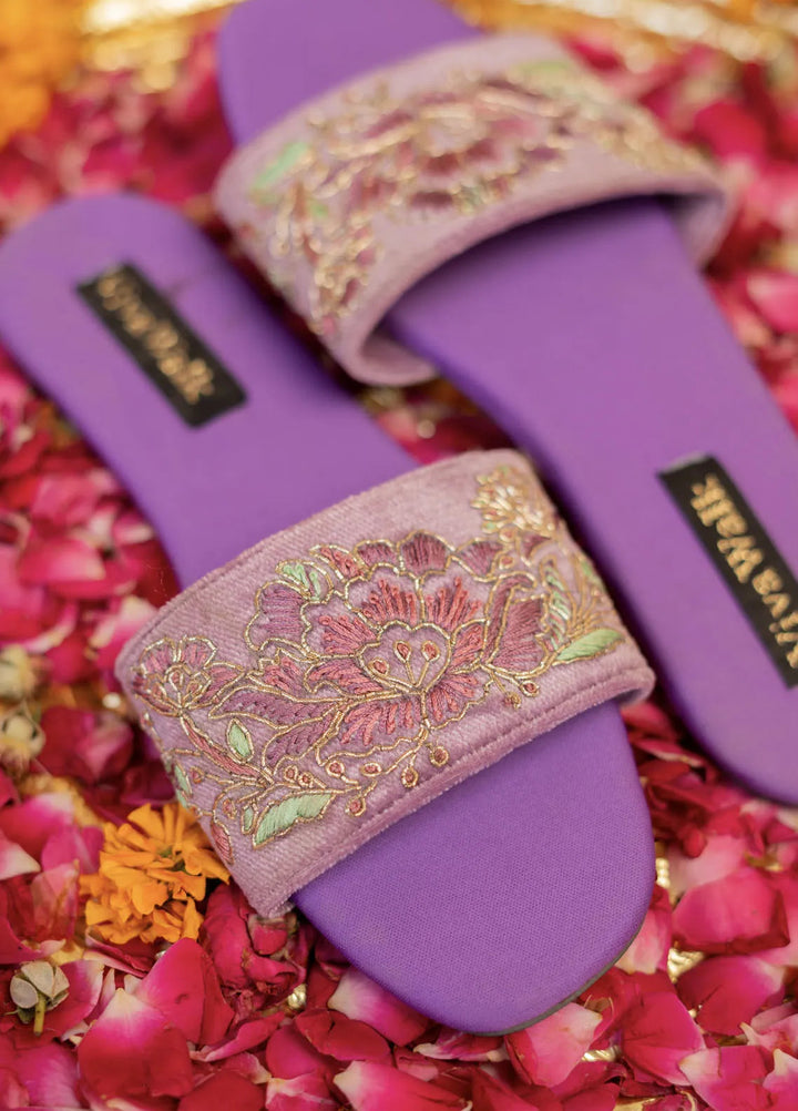 VivaWalk Festive Style Flats Rang e Haya