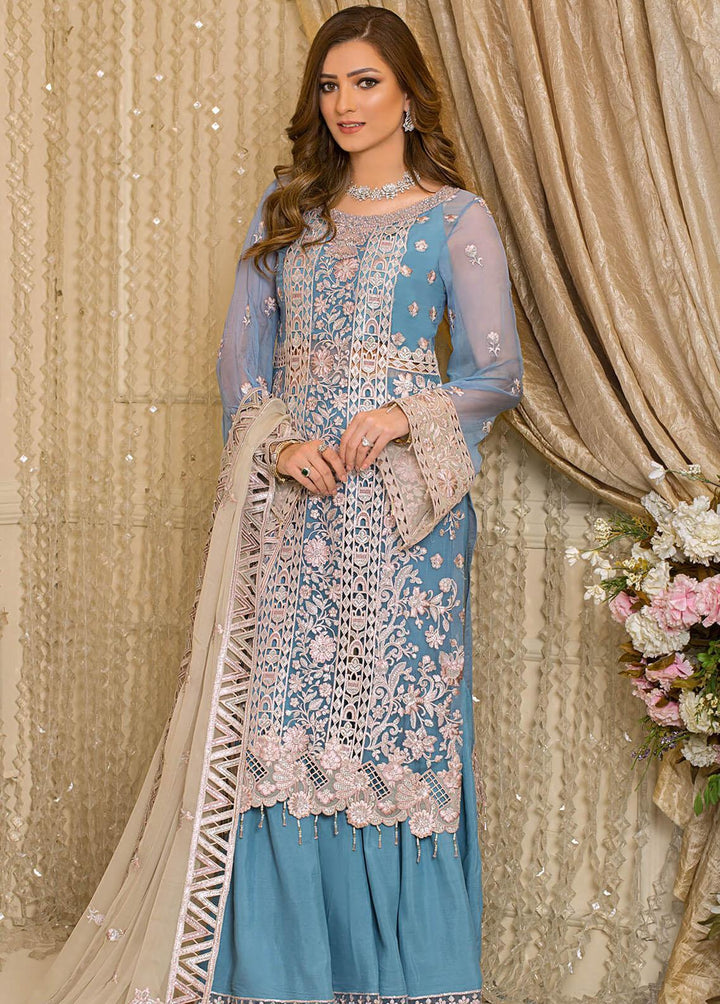 Vive La Fete By Imrozia Embroidered Chiffon Suits Unstitched 3 Piece IMP22VF L-259 Guzel - Premium Collection