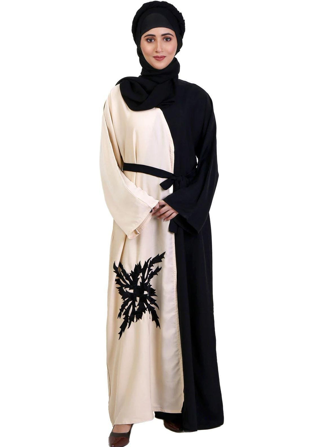 Abaya pk  Nida Pret Abaya ABA22VG VOGUE ELEGANCE BELT