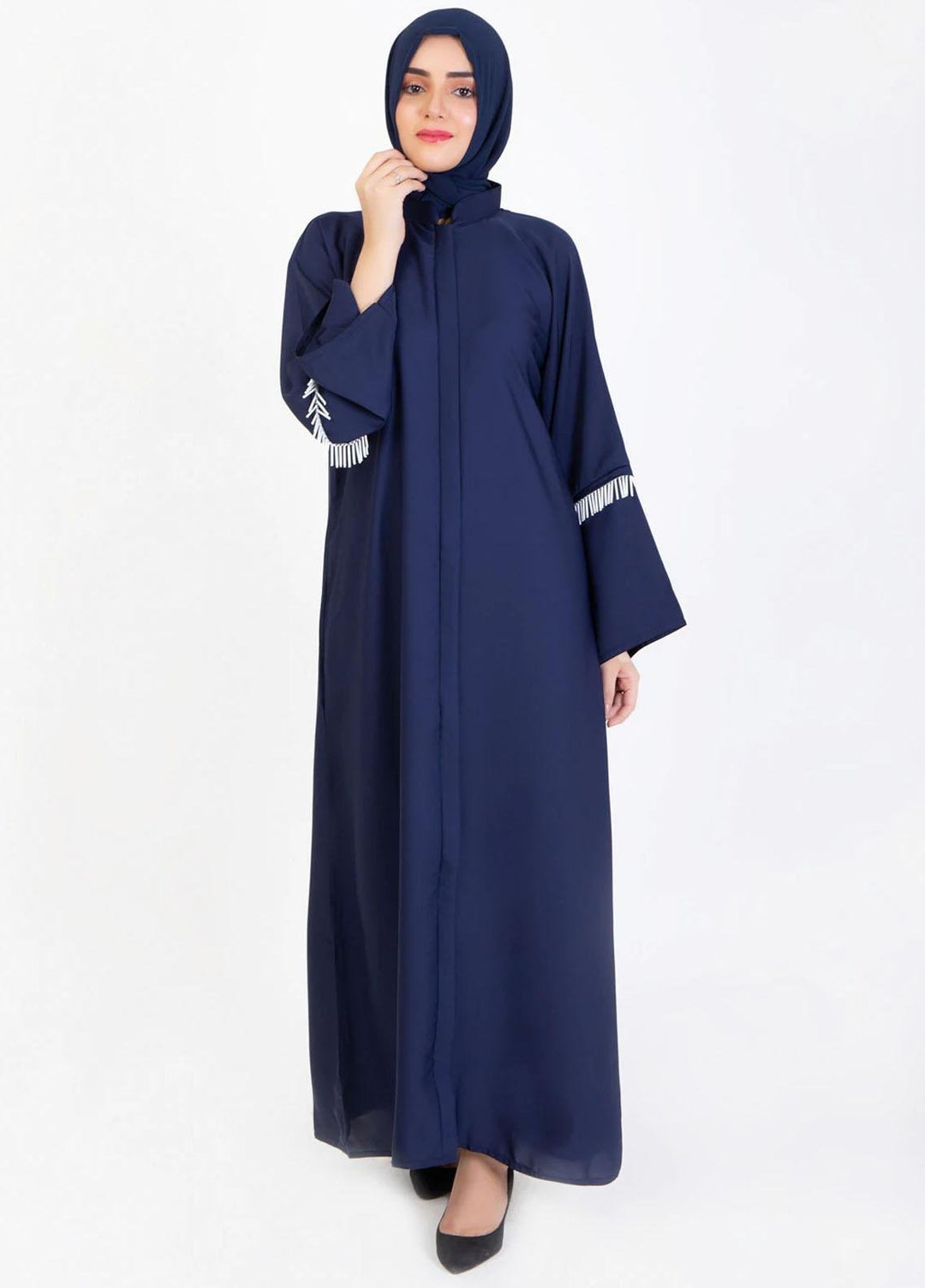 Abaya pk  Nida Pret Abaya ABA22VG BLUE COAT STYLE