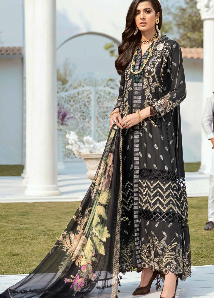 Vogue by Emaan Adeel Embroidered Lawn Suits Unstitched 3 Piece EA21VF 04 AARK ARTS - Festive Collection