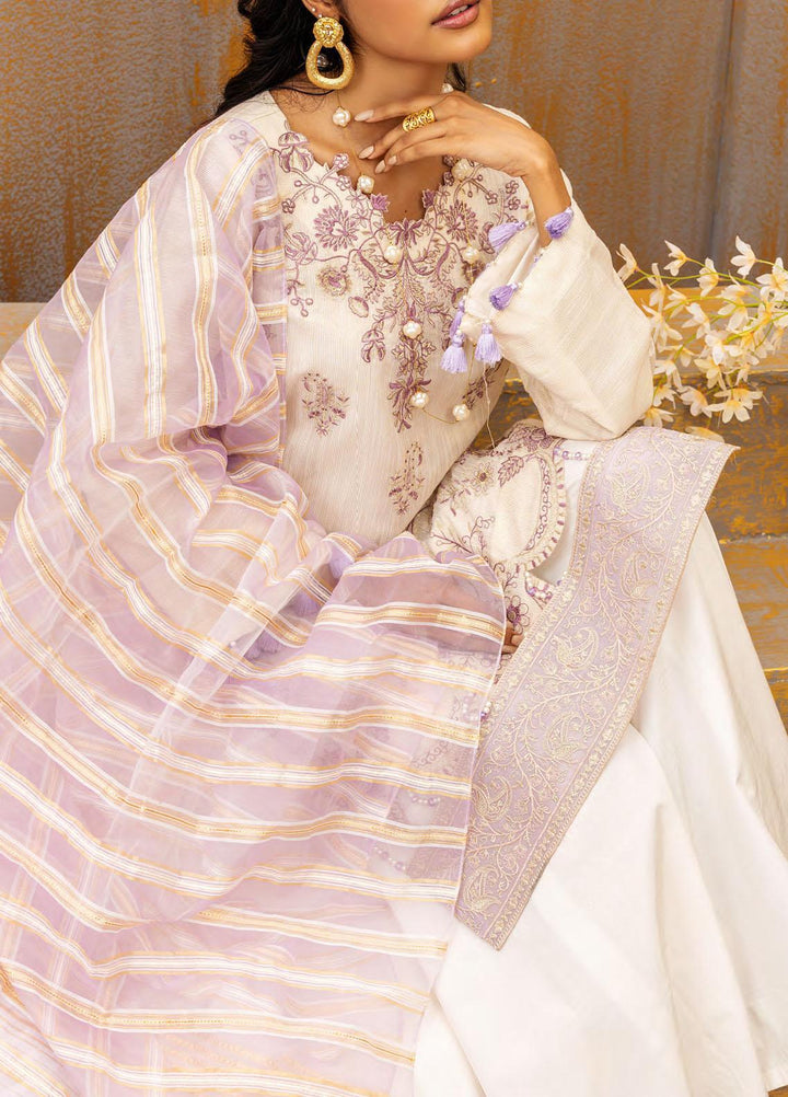 Vogue By Salitex Embroidered Lawn Suits Unstitched 3 Piece ST23V WK-01137UT - Festive Collection