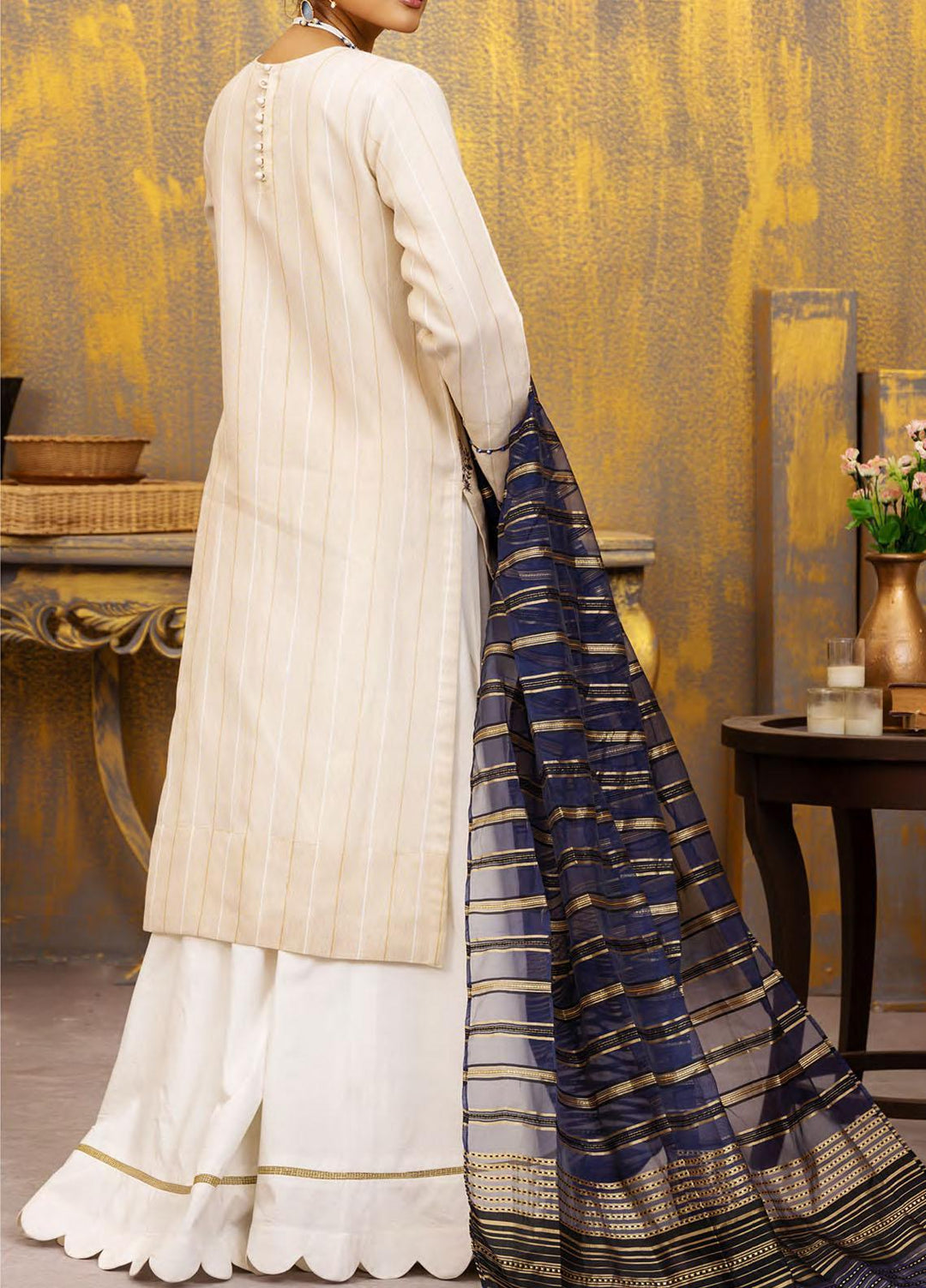 Vogue By Salitex Embroidered Lawn Suits Unstitched 3 Piece ST23V WK-01146UT - Festive Collection