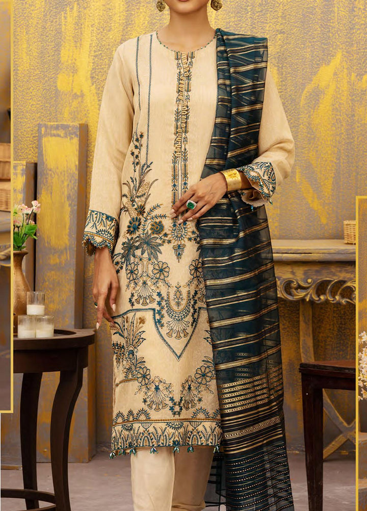 Vogue By Salitex Embroidered Lawn Suits Unstitched 3 Piece ST23V WK-01147UT - Festive Collection