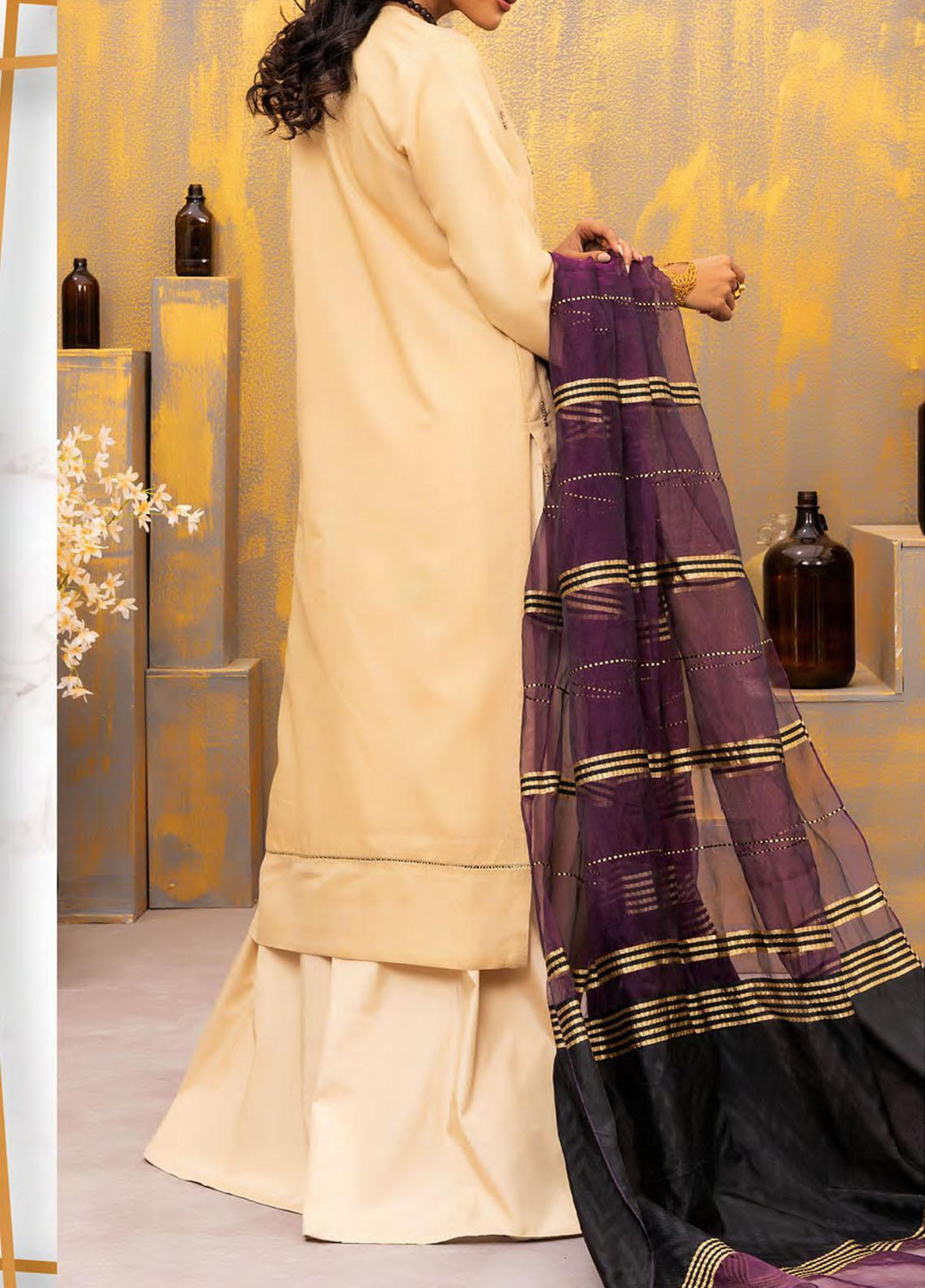 Vogue By Salitex Embroidered Lawn Suits Unstitched 3 Piece ST23V WK-01140UT - Festive Collection