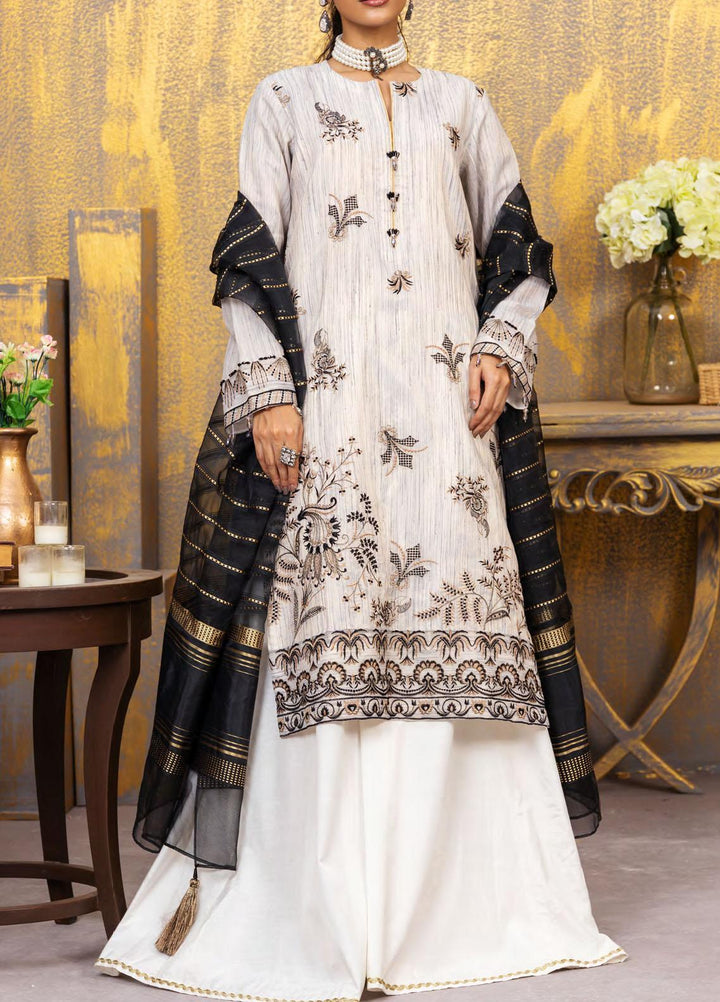 Vogue By Salitex Embroidered Lawn Suits Unstitched 3 Piece ST23V WK-01142UT - Festive Collection