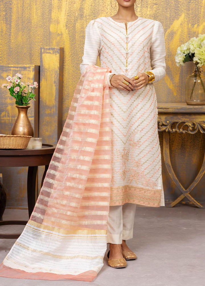 Vogue By Salitex Embroidered Lawn Suits Unstitched 3 Piece ST23V WK-01143UT - Festive Collection