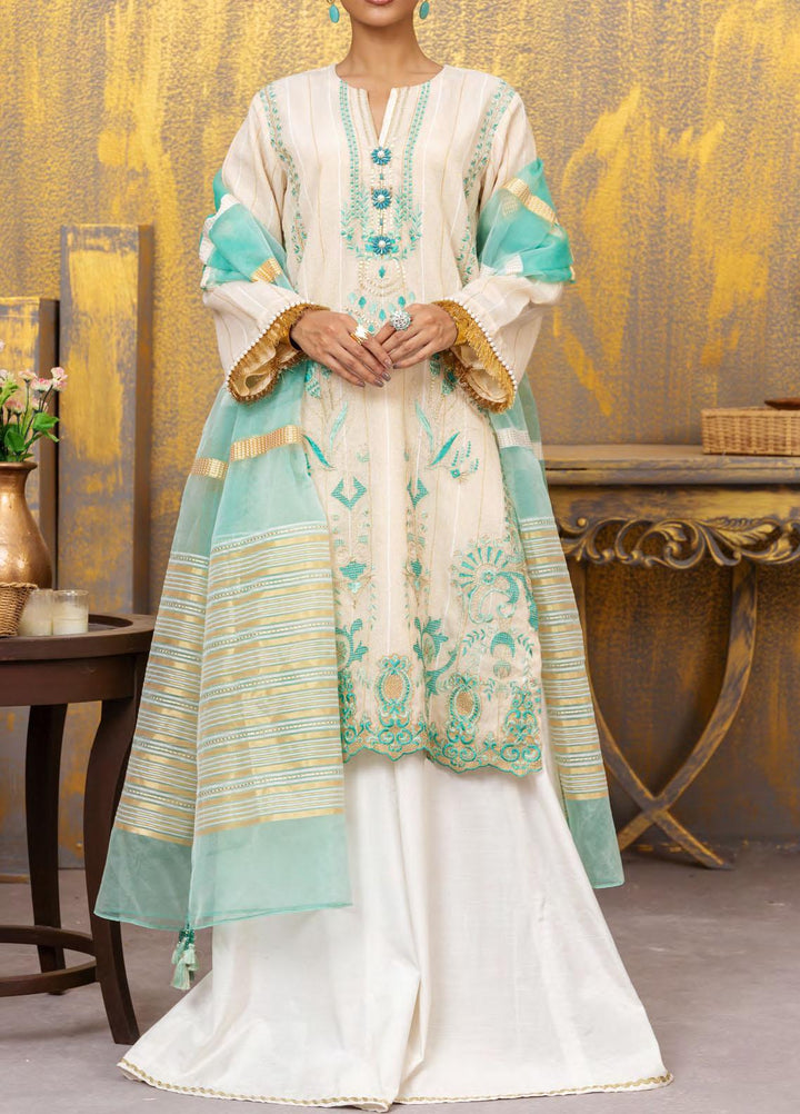 Vogue By Salitex Embroidered Lawn Suits Unstitched 3 Piece ST23V WK-01145UT - Festive Collection