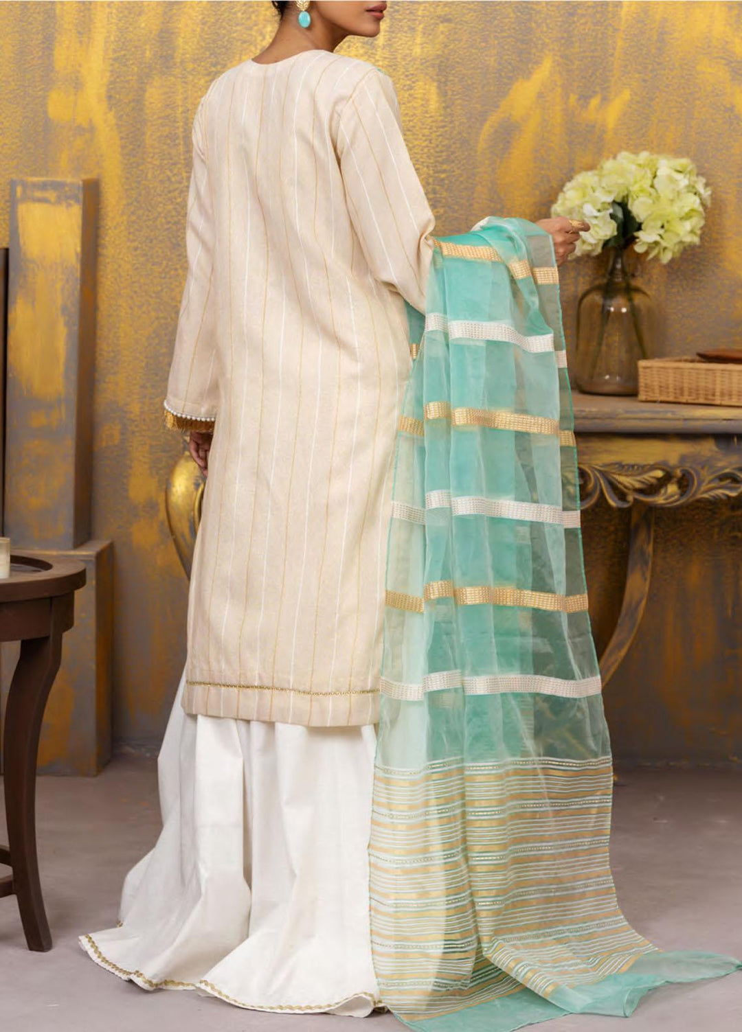 Vogue By Salitex Embroidered Lawn Suits Unstitched 3 Piece ST23V WK-01145UT - Festive Collection