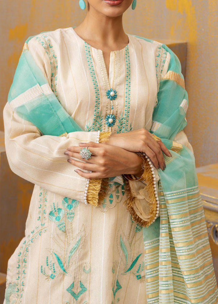 Vogue By Salitex Embroidered Lawn Suits Unstitched 3 Piece ST23V WK-01145UT - Festive Collection