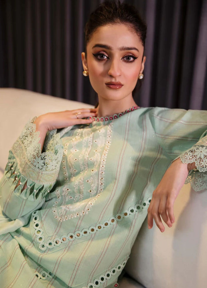 Vouge By Humdum Embroidered Lawn Suit Unstitched 3 Piece HD24V D03 - Summer Collection