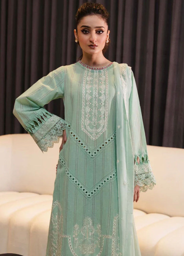 Vouge By Humdum Embroidered Lawn Suit Unstitched 3 Piece HD24V D03 - Summer Collection