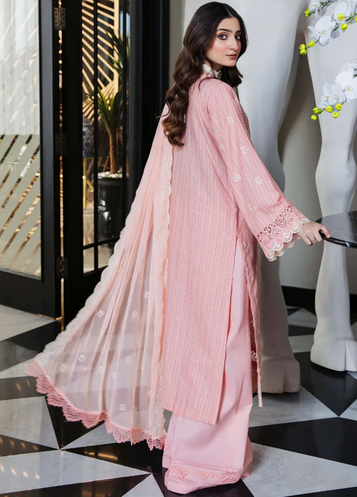 Vouge By Humdum Embroidered Lawn Suit Unstitched 3 Piece HD24V D04 - Summer Collection