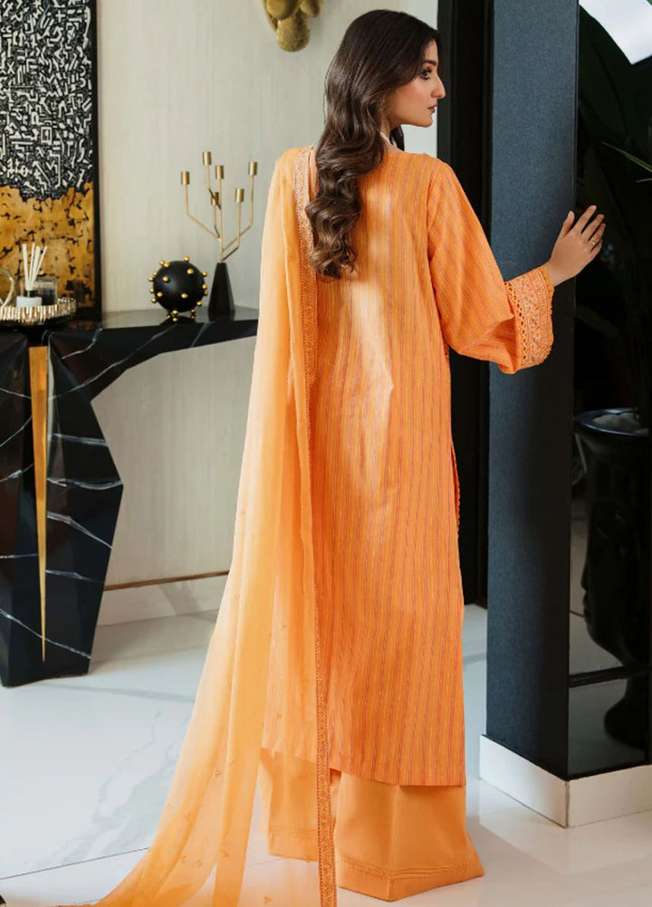 Vouge By Humdum Embroidered Lawn Suit Unstitched 3 Piece HD24V D05 - Summer Collection