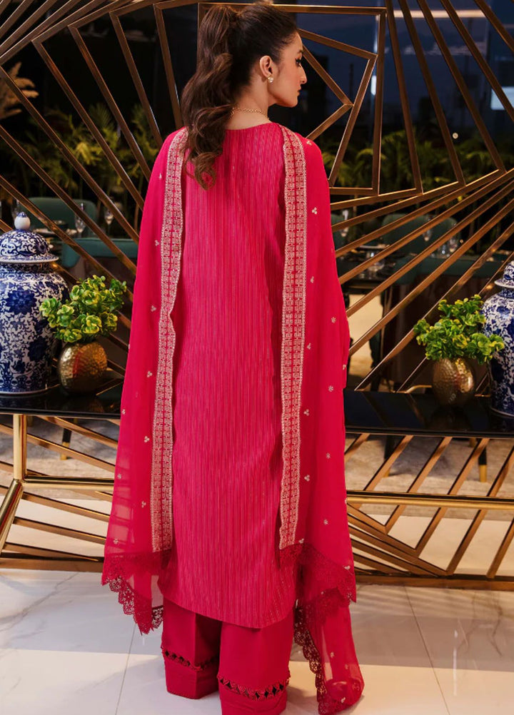 Vouge By Humdum Embroidered Lawn Suit Unstitched 3 Piece HD24V D07 - Summer Collection